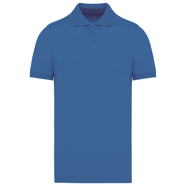 Polo piqué Bio180 homme Light Royal Blue Kariban