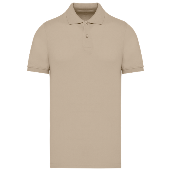 Polo piqué Bio180 homme Light Sand Kariban