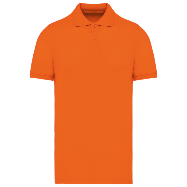 Polo piqué Bio180 homme Orange Kariban