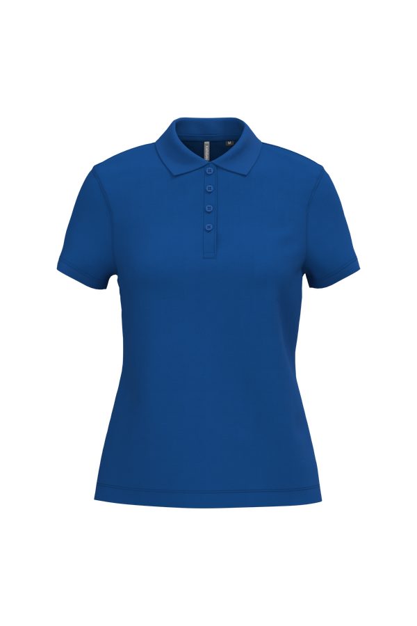 Polo piqué manches courtes femme Royal Blue Kariban