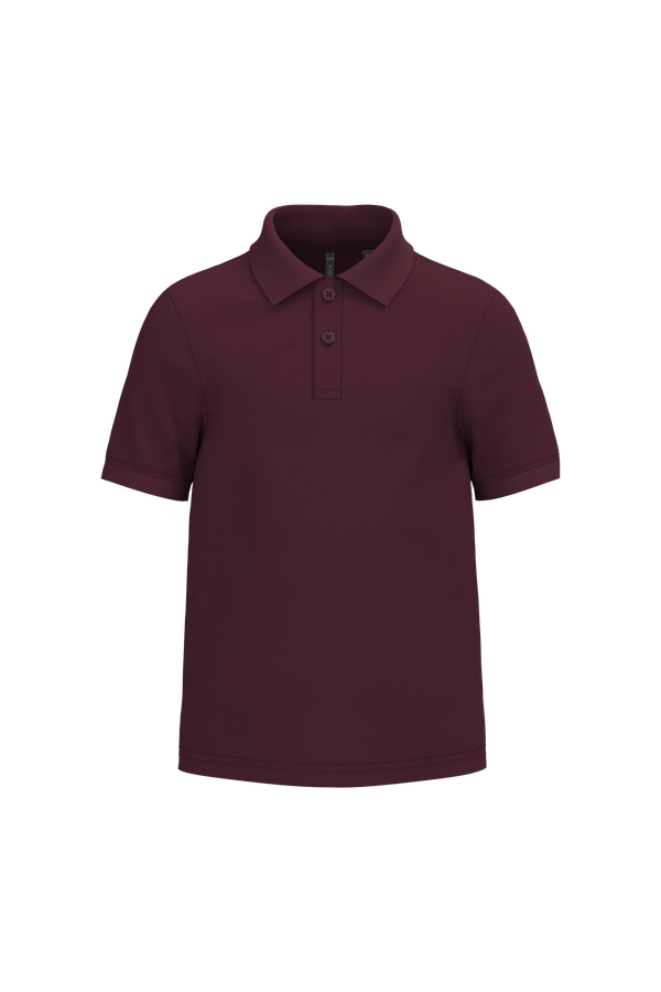 Polo manches courtes enfant Wine Kariban