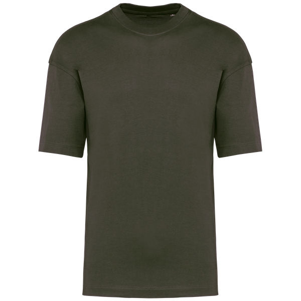 T-shirt unisexe oversize manches courtes Khaki Kariban