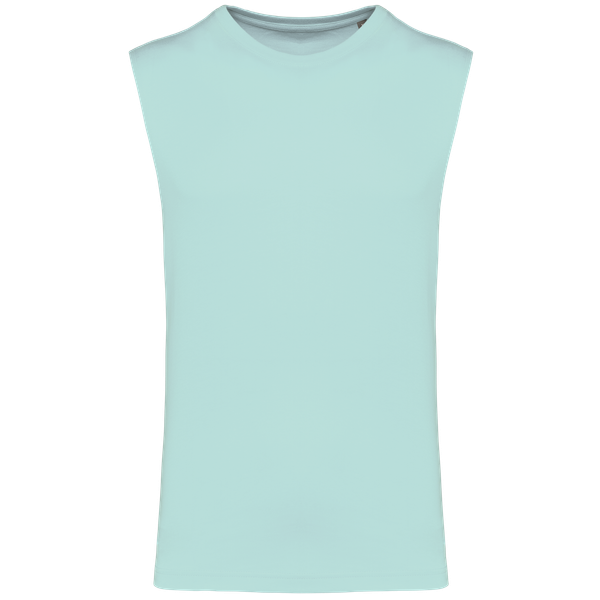 T-shirt sans manches écoresponsable homme Ice Mint Kariban
