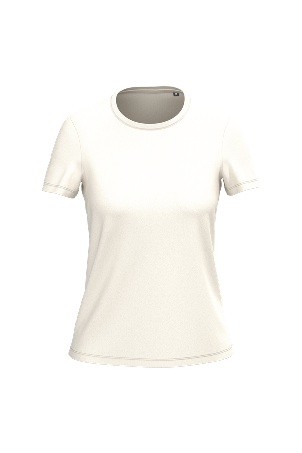 T-shirt Bio150IC col rond femme Coconut Milk Kariban
