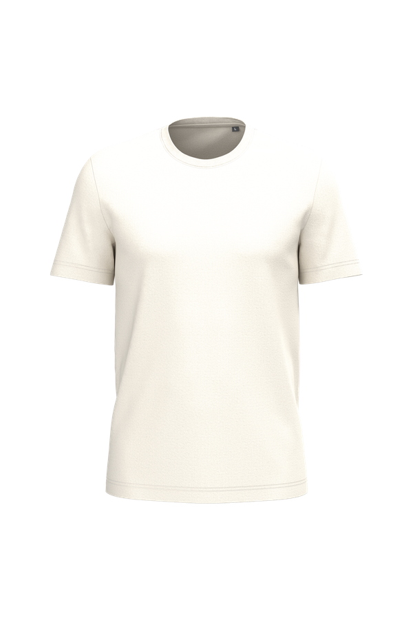 T-shirt à col rond Bio190IC unisexe Coconut Milk Kariban