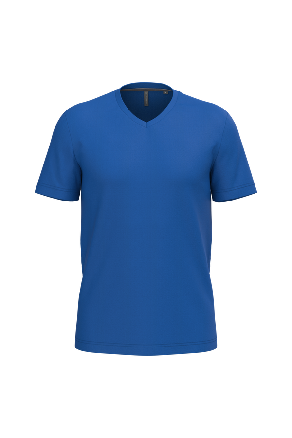 T-shirt col V manches courtes Royal Blue Kariban
