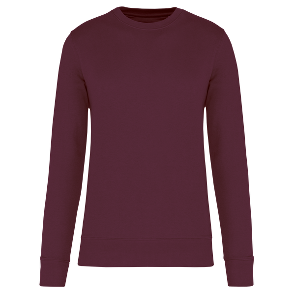Sweat-shirt écoresponsable col rond enfant Wine Kariban