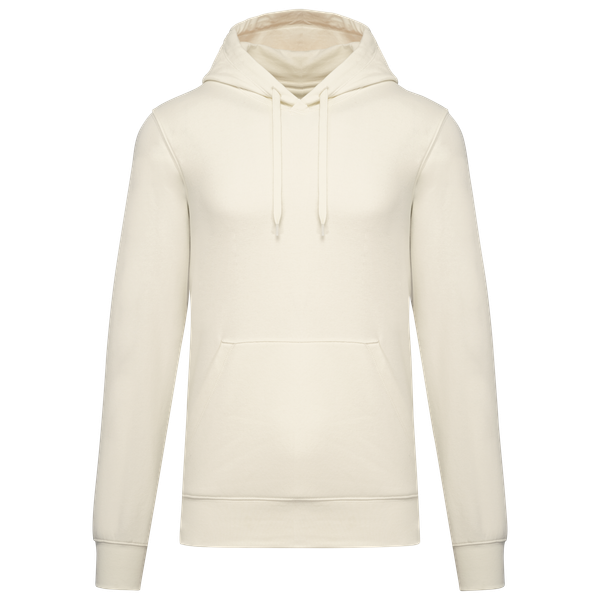 Sweat-shirt écoresponsable à capuche homme Coconut Milk Kariban