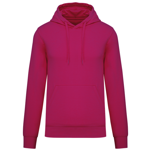 Sweat-shirt écoresponsable à capuche homme Fuchsia Kariban