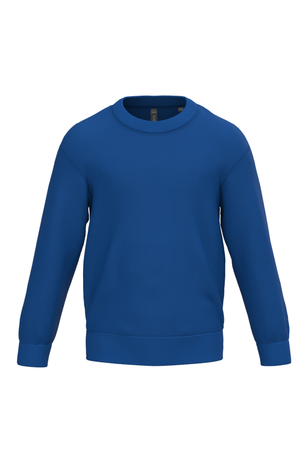 Sweat-shirt col rond enfant Royal Blue Kariban