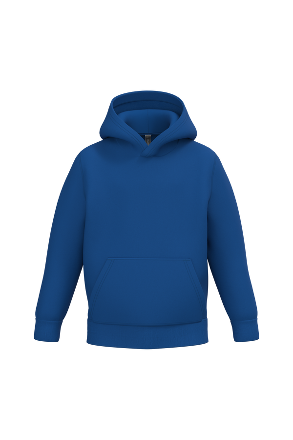 Sweat-shirt capuche enfant Royal Blue Kariban