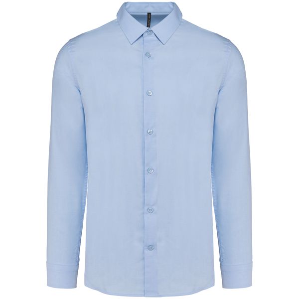 Chemise oxford manches longues homme Black Kariban