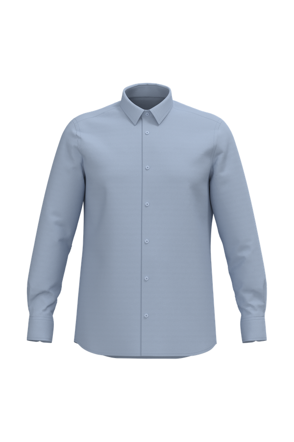 Chemise oxford manches longues homme Oxford Blue Kariban