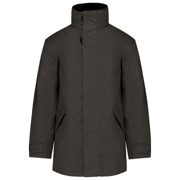 Parka doublure matelassée Dark Grey Kariban