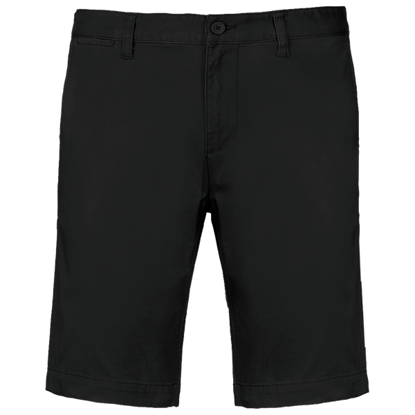 Bermuda chino homme Black Kariban