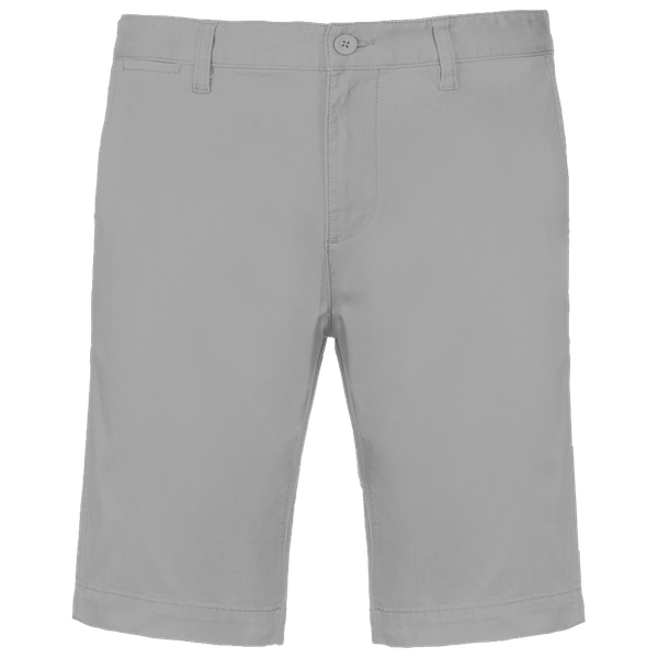 Bermuda chino homme Fine Grey Kariban