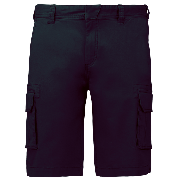 Bermuda multipoches homme DARK NAVY Kariban