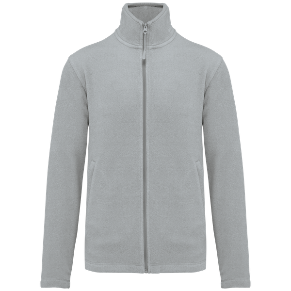 Falco > veste micropolaire zippée Snow Grey Kariban