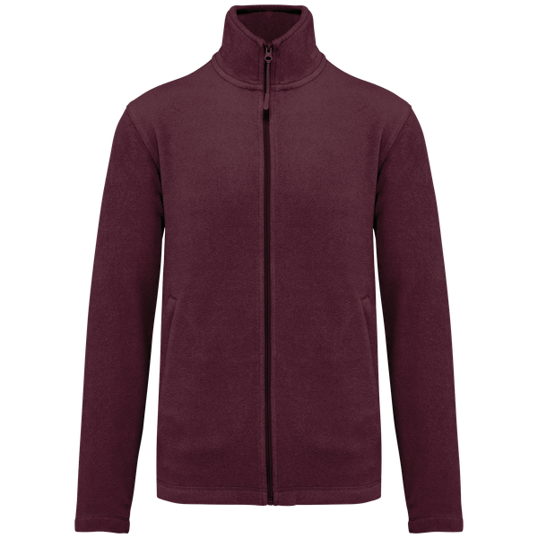 Falco > veste micropolaire zippée Wine Kariban