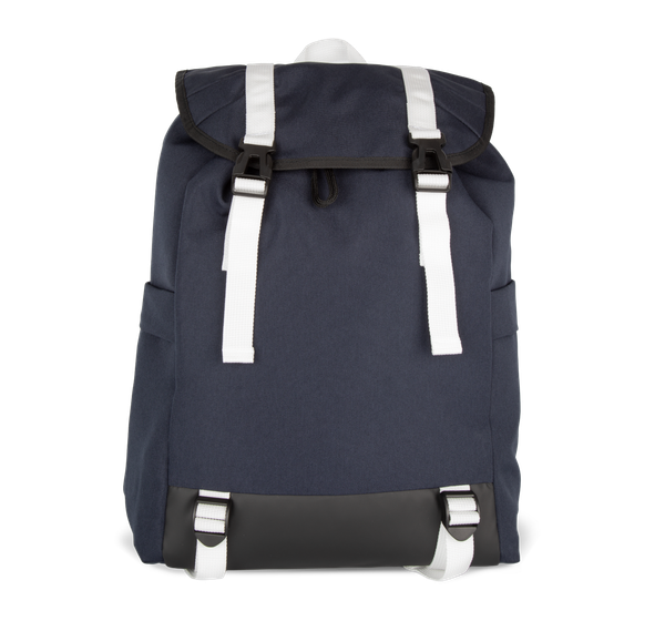 Sac à dos de sport casual Navy / Natural White Kimood