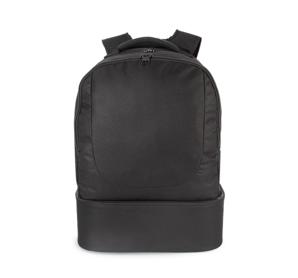 Sac à dos sports d'équipe à fond rigide Black Kimood