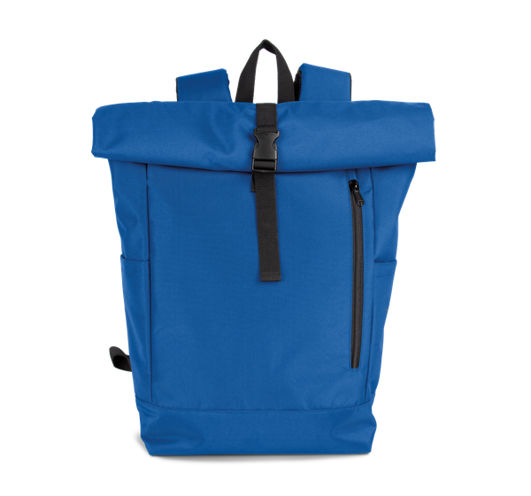 Sac à dos casual Roll-Top Lapis Blue Kimood
