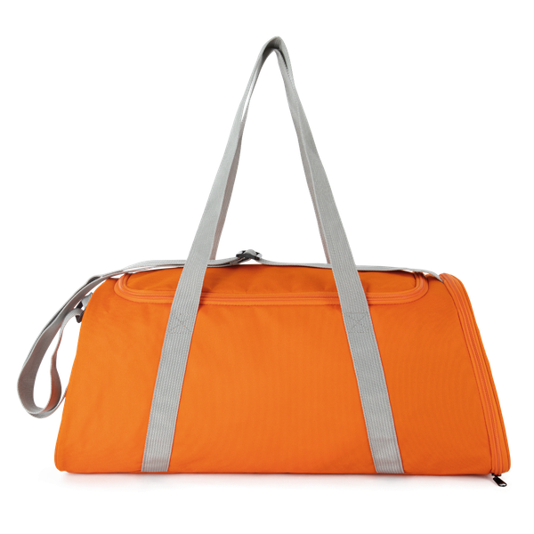 Sac de sport avec compartiment pour chaussures Orange / Fine Grey Kimood