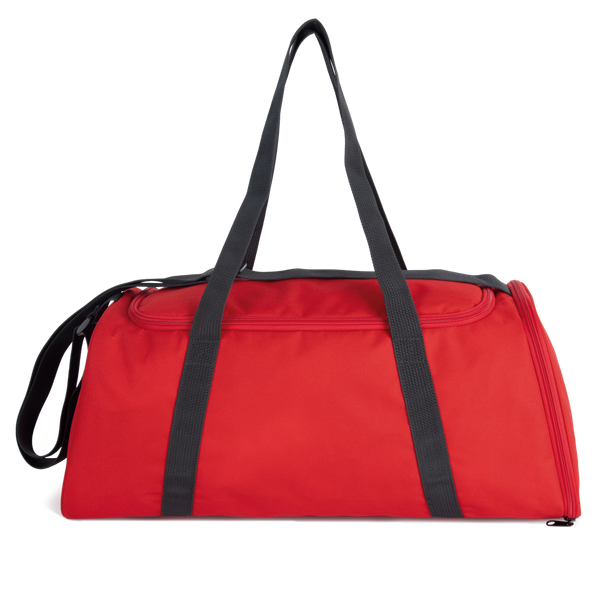Sac de sport avec compartiment pour chaussures Red / Dark Grey Kimood