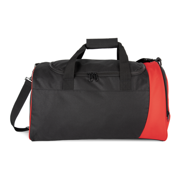 Sac de sport bicolore Black / Red Kimood