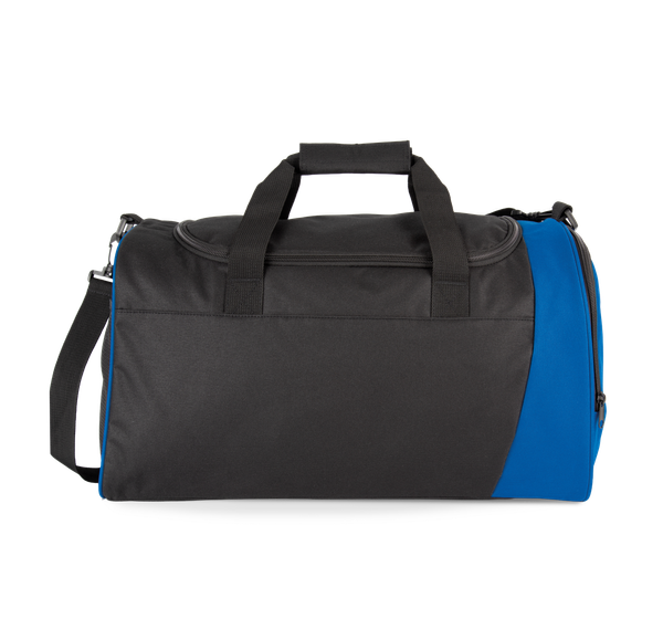 Sac de sport bicolore Black / Royal Blue Kimood