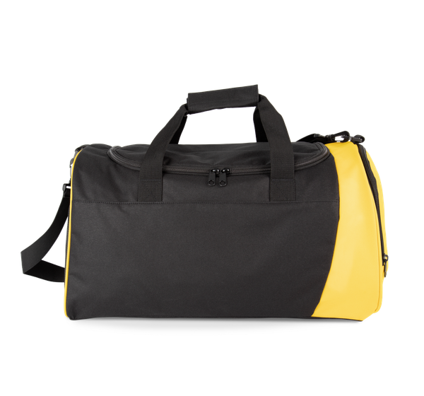 Sac de sport bicolore Black / Yellow Kimood