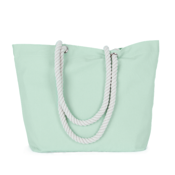 Sac fourre-tout style marin Washed Misty Green Kimood