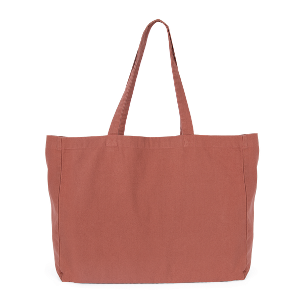 Sac shopping Washed Pink Ochre Kimood