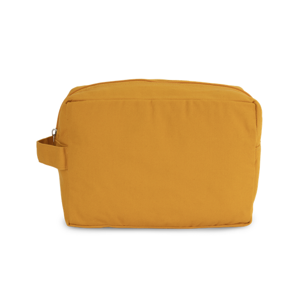 Trousse de toilette en coton biologique Washed Sunflower Kimood