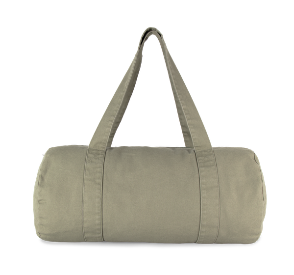 Sac polochon en coton biologique Washed Green Clay Kimood