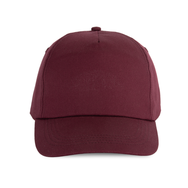FIRST - CASQUETTE 5 PANNEAUX Burgundy K-up