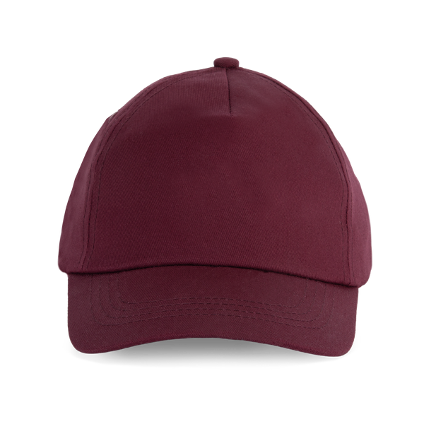 FIRST KIDS - CASQUETTE ENFANT 5 PANNEAUX Burgundy K-up