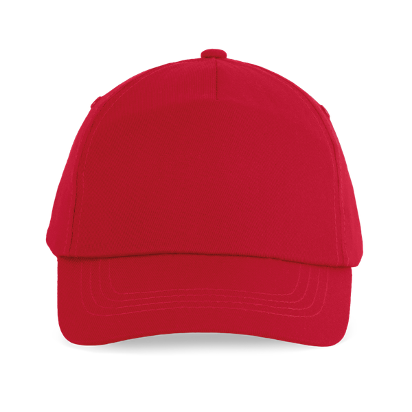 FIRST KIDS - CASQUETTE ENFANT 5 PANNEAUX Cherry Red K-up