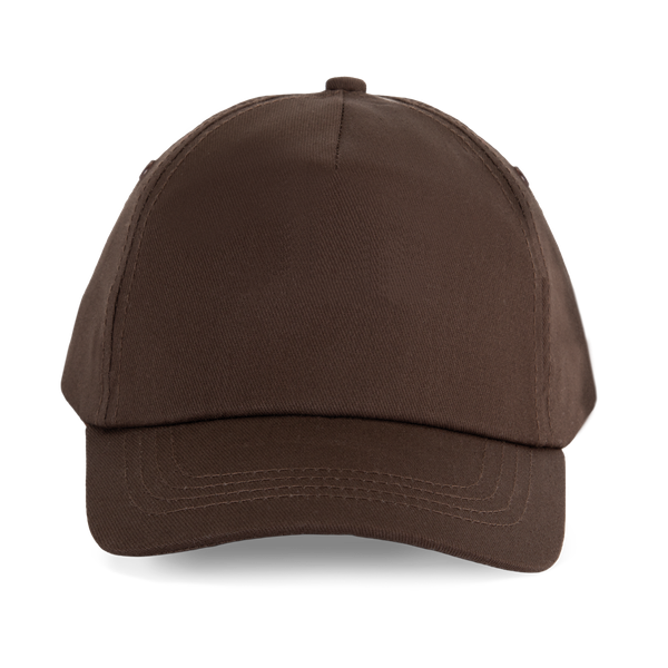 FIRST KIDS - CASQUETTE ENFANT 5 PANNEAUX Chocolate K-up
