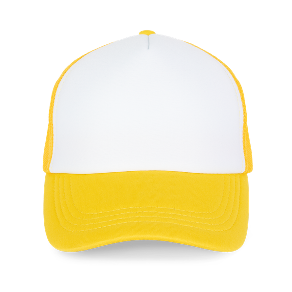 Casquette trucker - 5 Panneaux White / Solar Yellow K-up
