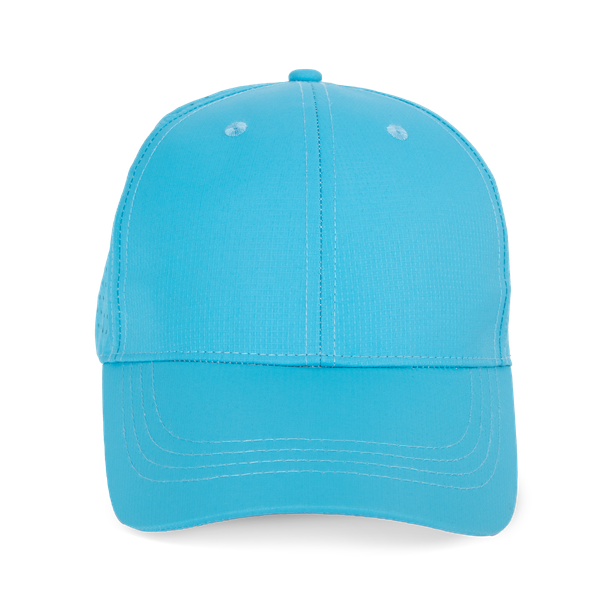 Casquette à panneaux perforé - 6 panneaux Surf Blue K-up