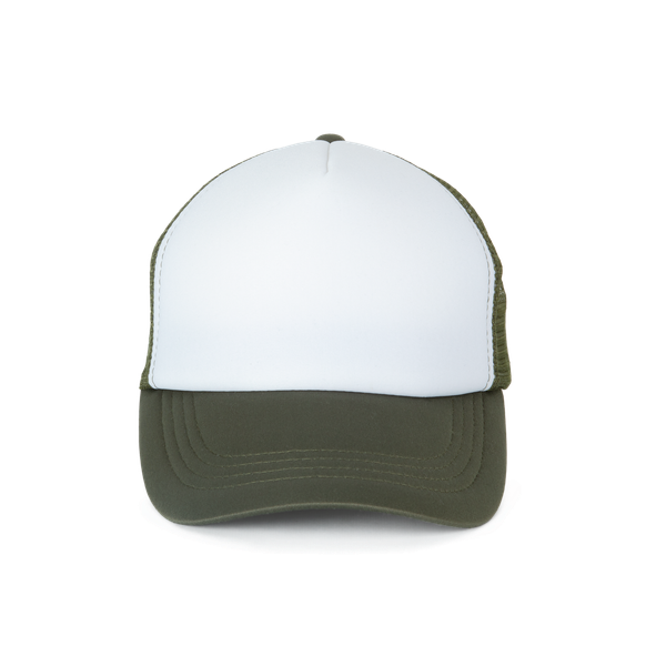 CASQUETTE TRUCKER ENFANT - 5 PANNEAUX White / Grape Leaf K-up