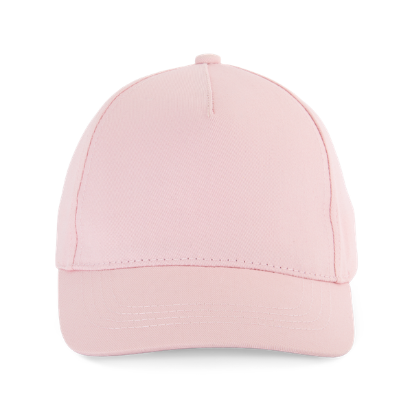 CASQUETTE ENFANT EN COTON - 5 PANNEAUX Pink K-up