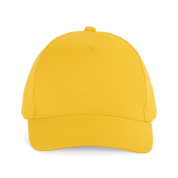 CASQUETTE ENFANT EN COTON - 5 PANNEAUX Yellow K-up