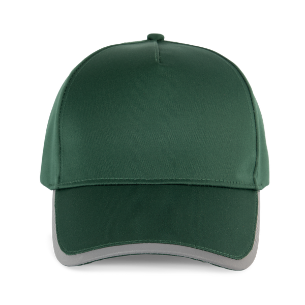 Casquette 5 panneaux en polyester Pineneedle Green K-up