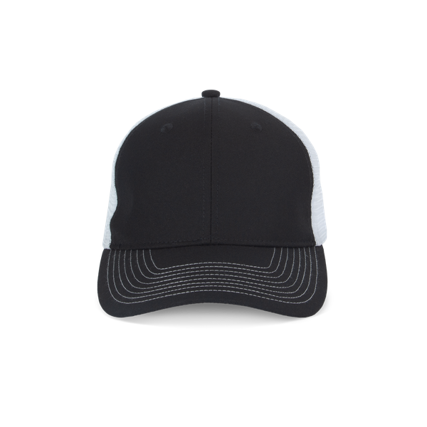 Casquette trucker - 6 panneaux Black / White K-up