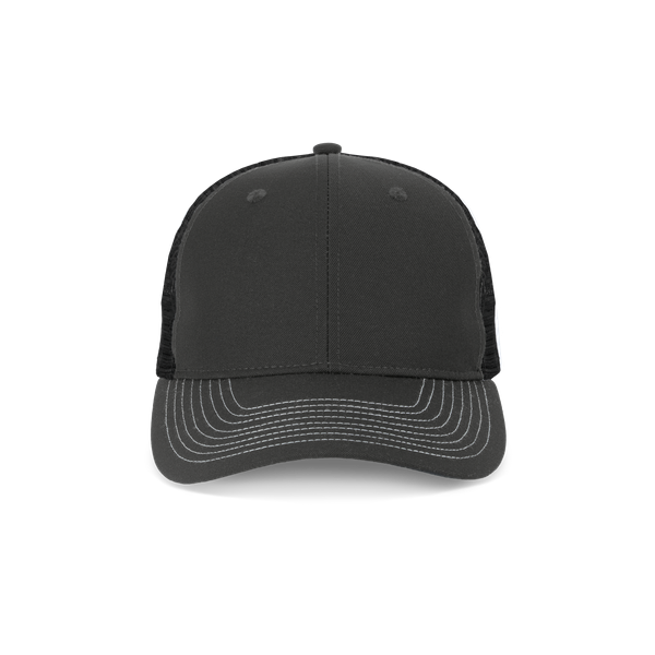 Casquette trucker - 6 panneaux Dark Grey / Black K-up