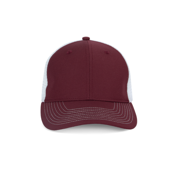 Casquette trucker - 6 panneaux Light Burgundy / White K-up
