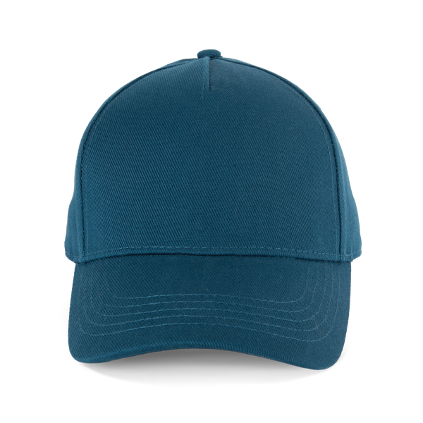 Casquette en coton bio 5 panneaux - K-up Gold Label Ink Blue K-up
