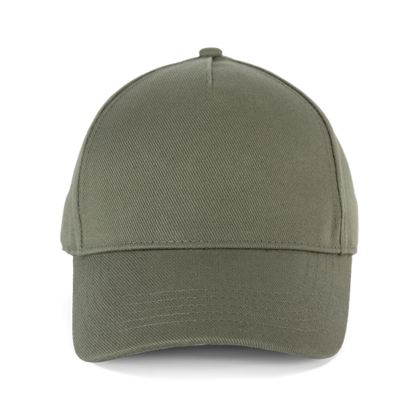 Casquette en coton bio 5 panneaux - K-up Gold Label Pale Khaki K-up